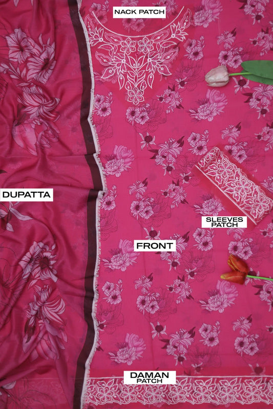 Maria.B Printed Lawn 3Pcs DP05FJ