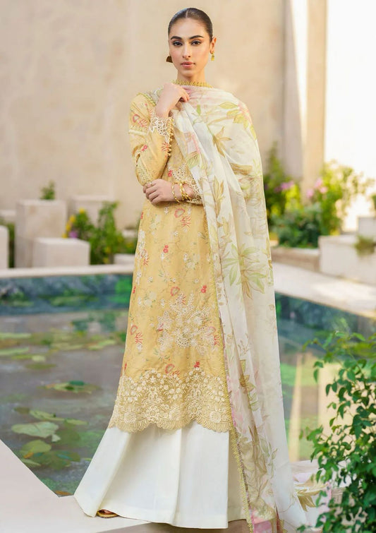 Iznik Luxury Embroidered Lawn 3 Pc SFL-09 SBR