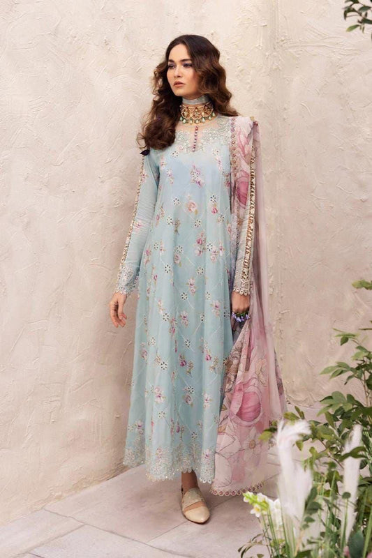 Iznik Embroidered Lawn  DL-10 FJ